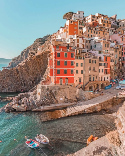 Cinque Terre National Park Italy Painting By Numberss.png