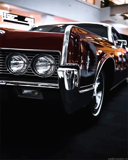 Classic Car Vintage Painting By Numberss.png