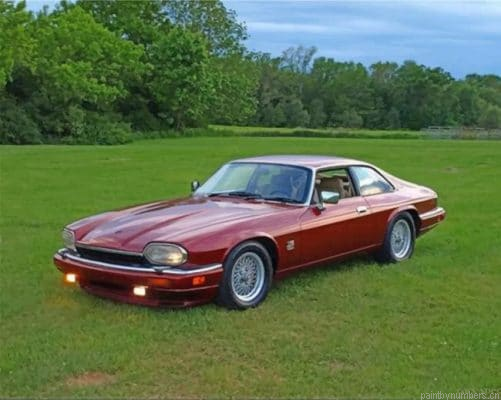 Classic Jaguar Xjs Painting By Numbers.png