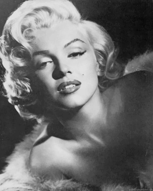 Classic Marilyn Monroe Actors Painting By Numberss.png