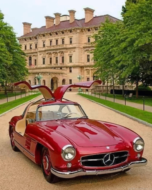 Classic Mercedes Benz Cars Painting By Numberss.png
