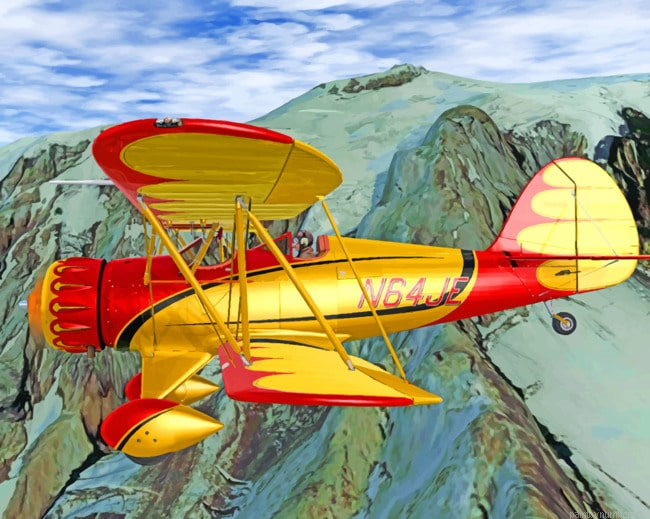 Classical Airplane Flights Painting By Numberss.png