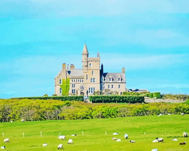 Classiebawn Castle Painting By Numberss.png