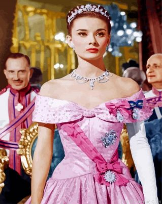 Classy Audrey Hepburn Painting By Numbers.png