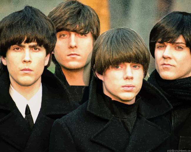 Classy Beatles Rock Band Painting By Numberss.png
