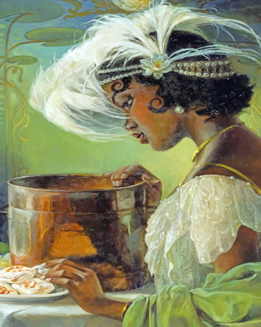 Classy Black Woman Painting By Numberss.png