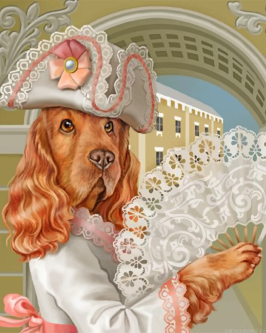 Classy Dog Painting By Numbers.png