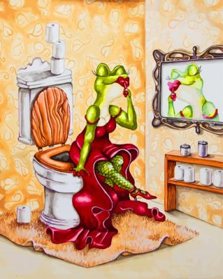 Classy Frog Painting By Numbers.png