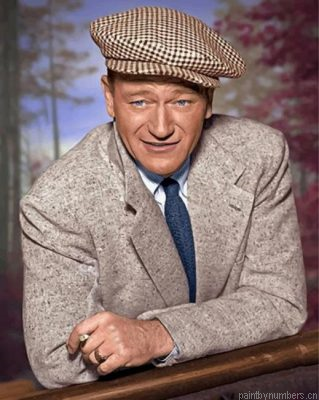Classy John Wayne Painting By Numbers.png