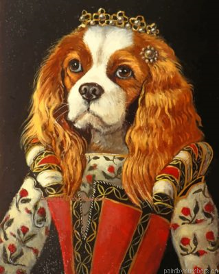 Classy King Charles Painting By Numbers.png