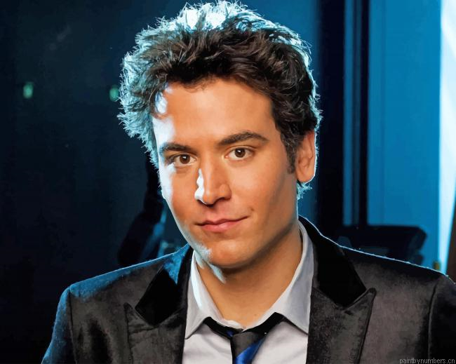 Classy Ted Mosby Actors Painting By Numberss.png