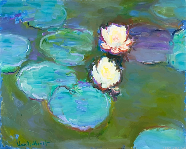 Claude Monet Water Lilies Painting By Numberss.png