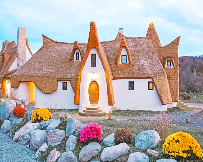 Clay Castle Romania Painting By Numberss.png