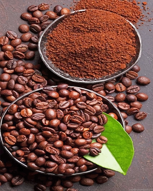 Coffee Beans Painting By Numberss.png