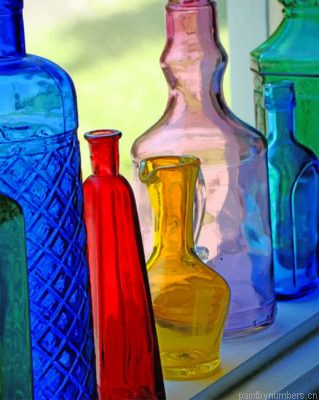 Colored Bottles Painting By Numbers.png