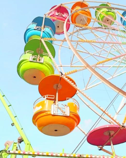 Colorful Ferris Wheel Painting By Numbers.png