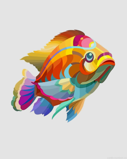 Colorful Fish Painting By Numbers.png