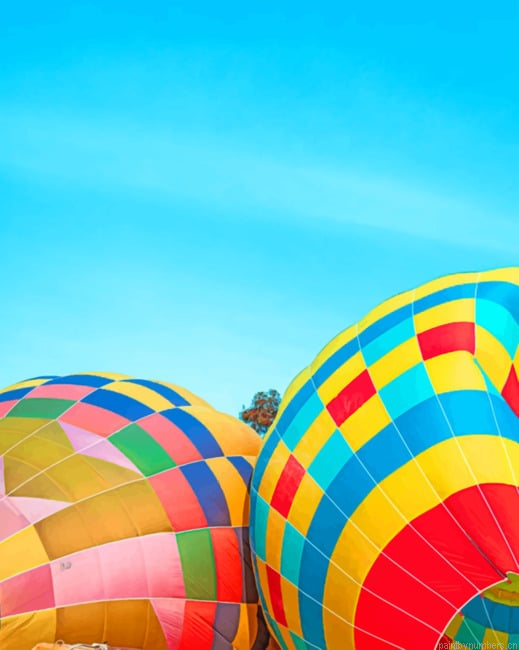 Colorful Hot Hair Balloons Painting By Numberss.png