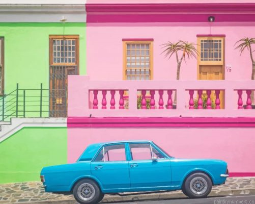 Colorful House In Cape Town South Africa Painting By Numbers.png