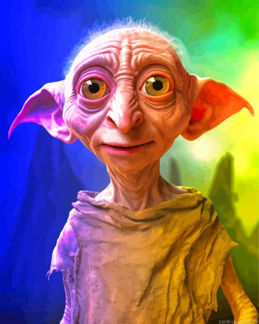 Colorful Little Dobby Painting By Numberss.png