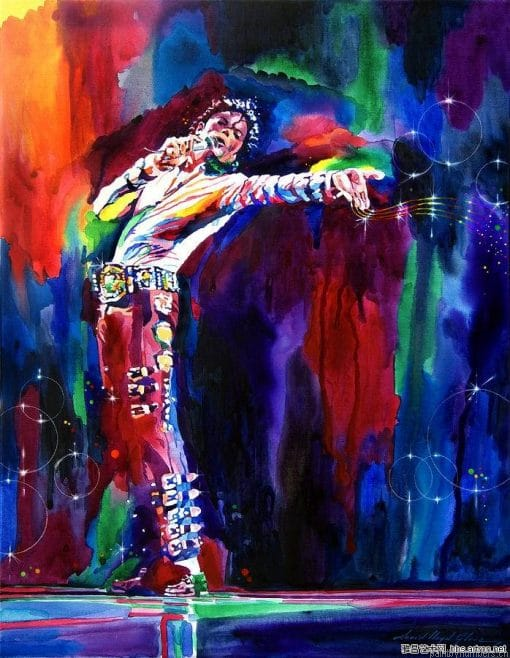 Colorful Michael Jackson Painting By Numberss.png