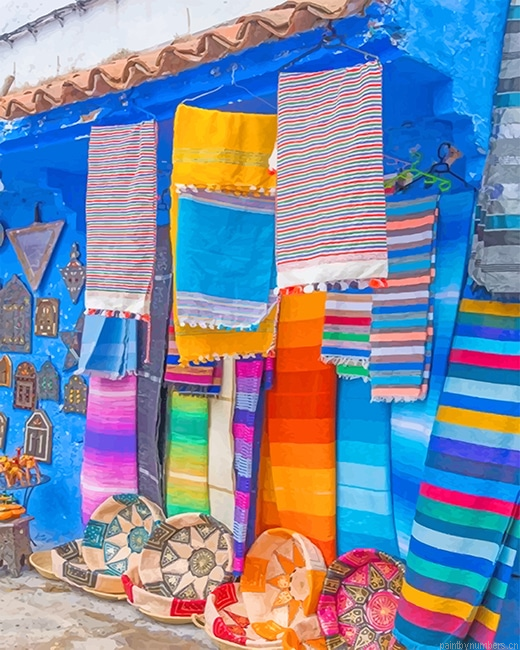 Colorful Moroccan Souk Painting By Numberss.png