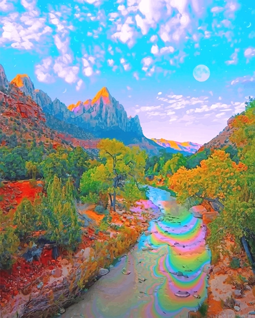 Colorful Nature Landscapes Painting By Numbers.png