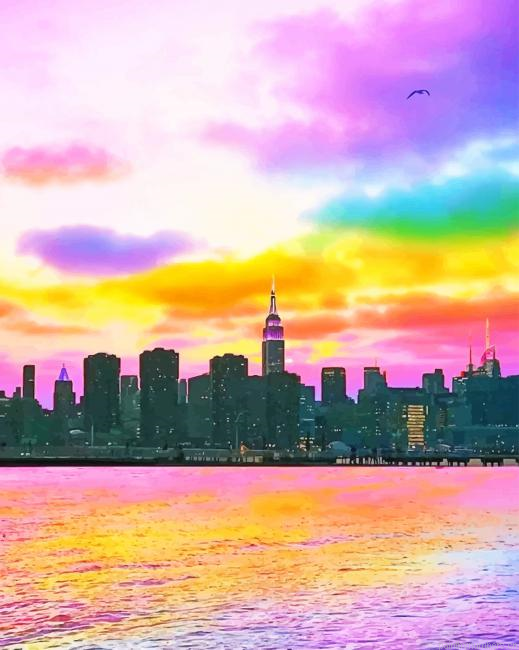Colorful New York City Painting By Numberss.png