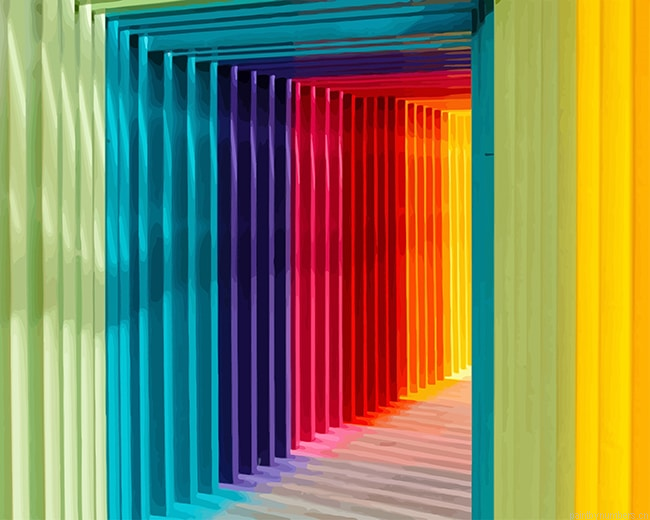 Colorful Passage Painting By Numberss.png