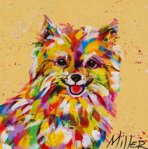 Colorful Pomeranian Painting By Numbers.png