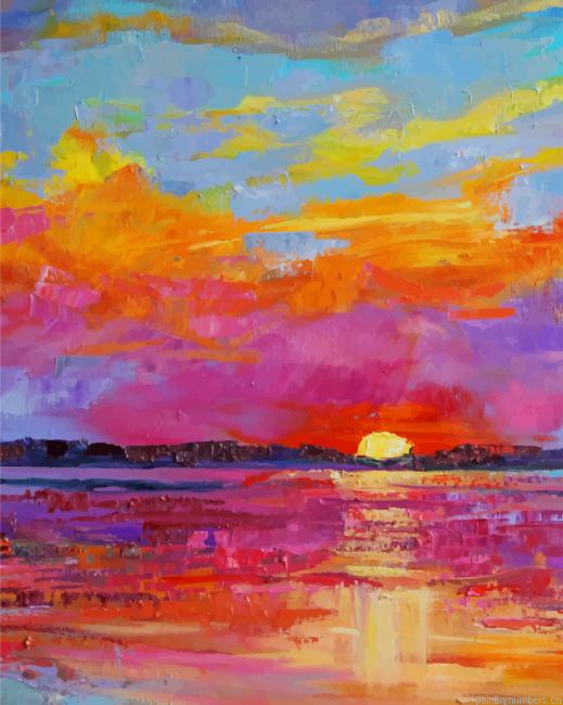 Colorful Sky Art Painting By Numbers.png