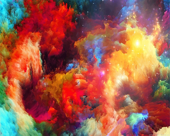 Colorful Space Nebula Painting By Numberss.png