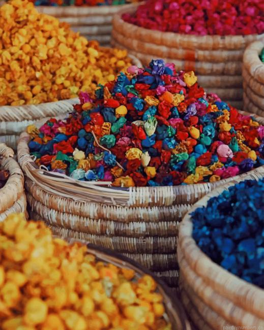 Colorful Spices Painting By Numberss.png