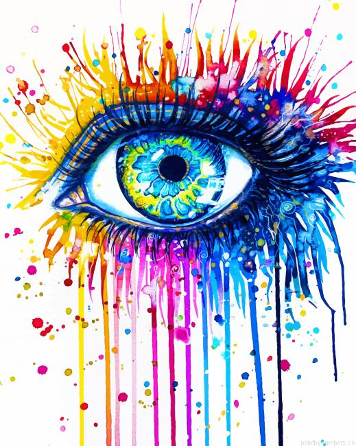 Colorful Splash Eye Painting By Numberss.png