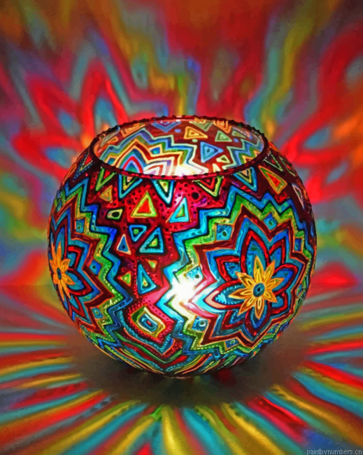 Colorful Trippy Decoration Painting By Numbers.png