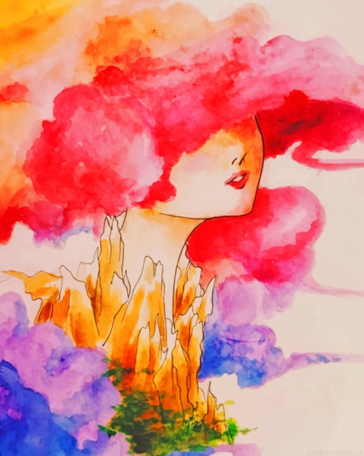 Colorful Watercolor Art Abstracts Painting By Numberss.png