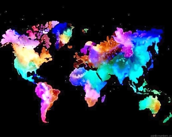 Colorful World Map Painting By Numbers.png