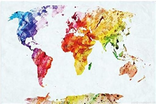 Colourful World Map Painting By Numbers.png