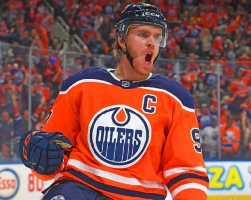 Connor Mcdavid Hockey Painting By Numberss.png