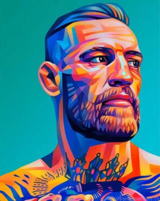 Conor Mcgregor Pop Art Painting By Numbers.png