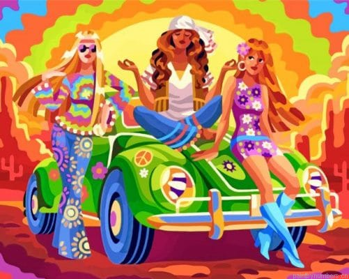 Cool Friends Painting By Numbers.png