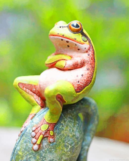 Cool Frog Animals Painting By Numberss.png