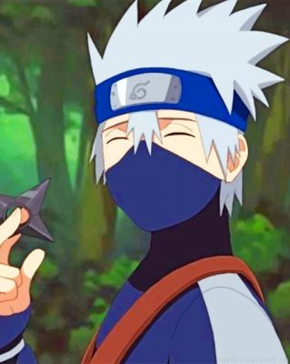 Cool Hatake Kakashi Painting By Numbers.png