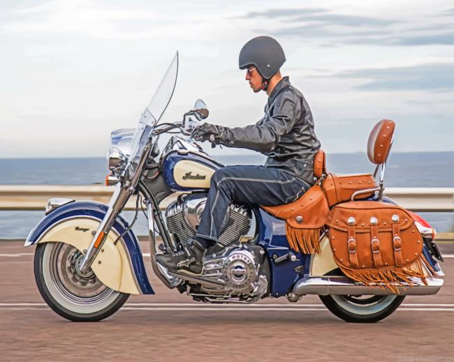 Cool Indian Chief Painting By Numbers.png
