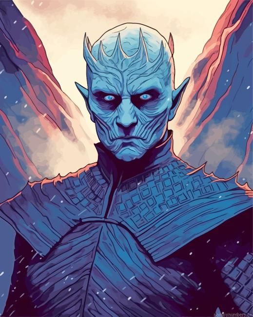 Cool Night King Painting By Numberss.png