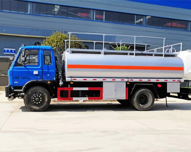 Cool Q8 Petrol Tanker Painting By Numberss.png