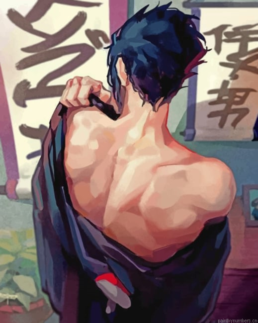 Cool Sasuke Uchiha Painting By Numbers.png