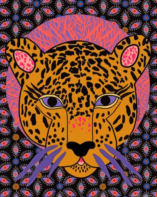 Cool Tiger Painting By Numberss.png