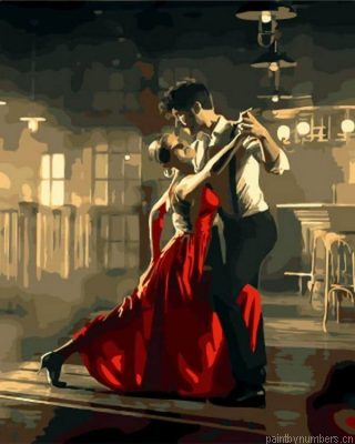 Couple Dancing Tango Painting By Numberss.png