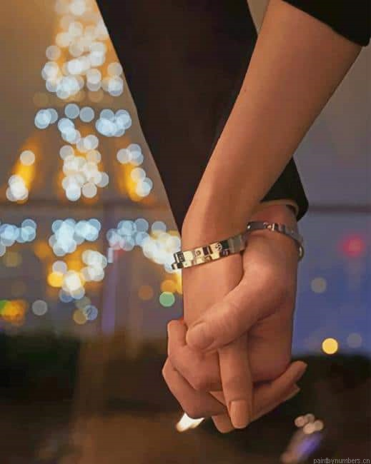 Couple Hands Romance And Love Painting By Numberss.png